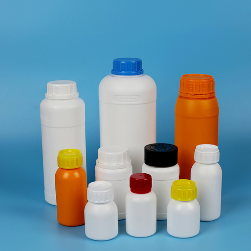 Fluorinated Ethylene Propylene Plastic HDPE Round Bottles